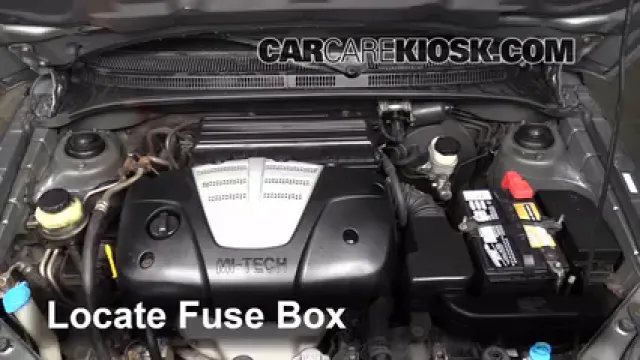 2004 Kia Rio 1.6L 4 Cyl. Fusible (moteur) Contrôle